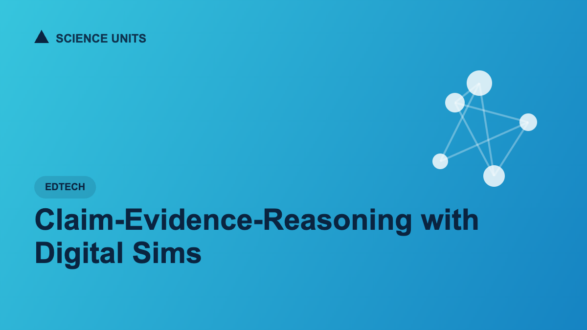 Claim-Evidence-Reasoning in Science: Digital Simulations